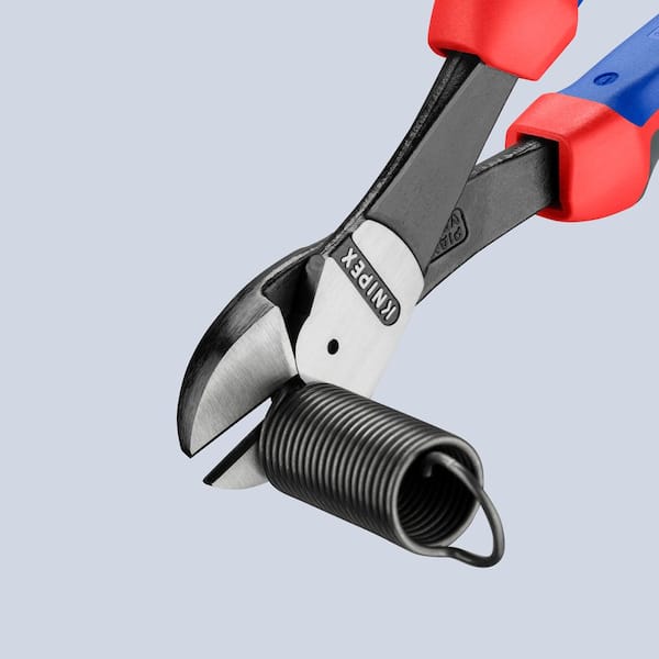 KNIPEX 10 in. High Leverage Diagonal Cutters with Comfort Grip 74