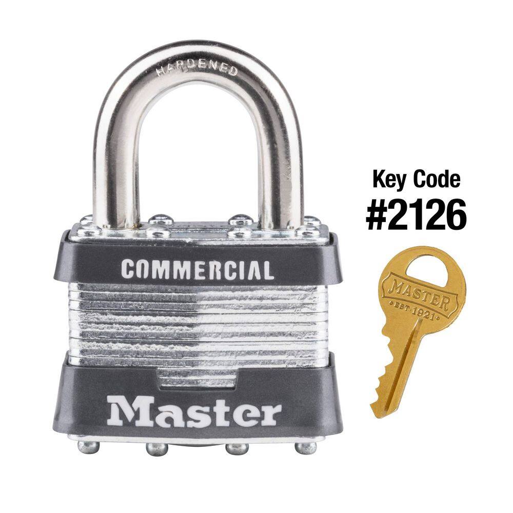No. 1 Steel Laminated Padlock 1-1/2 in. L Shackle Keyed Alike No. 2126 price history on PriceWatchPro