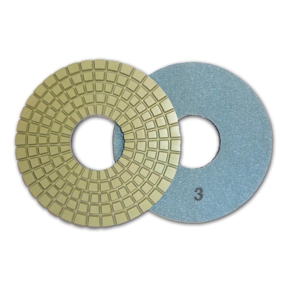  Con-Shine 6 in. 5-Step Dry Diamond Polishing Pads Step 3