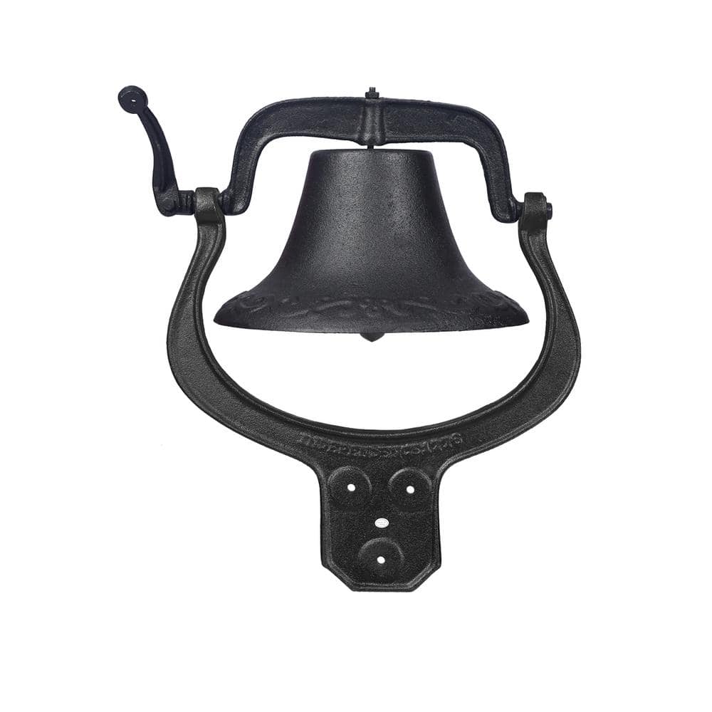 Reviews for Amucolo Black Iron Wall Art Bell Dinner Bell, Door Bell ...