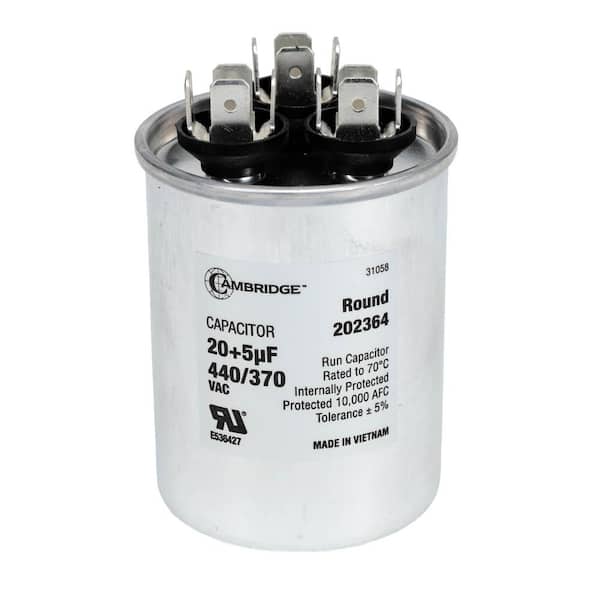 Fan Motor Capacitor for Jandy Zodiac R3001101 3 MFD uF Air