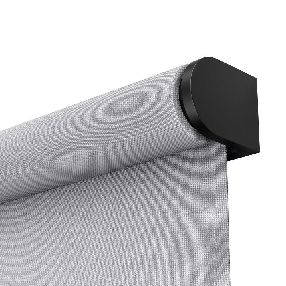 Smart Shade, Motorized Window Blind, Black Hardware, Translucent Grey Fabric, 36.0 in. W x 76.0 in. L, 1 Shade price history on PriceWatchPro