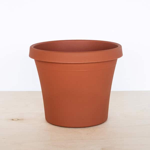 10 x 8.5 Terra Cotta Terra Plastic Planter
