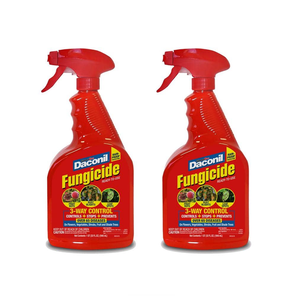 Daconil 32 oz. ReadytoUse Fungicide (2Pack) 100536523 The Home Depot