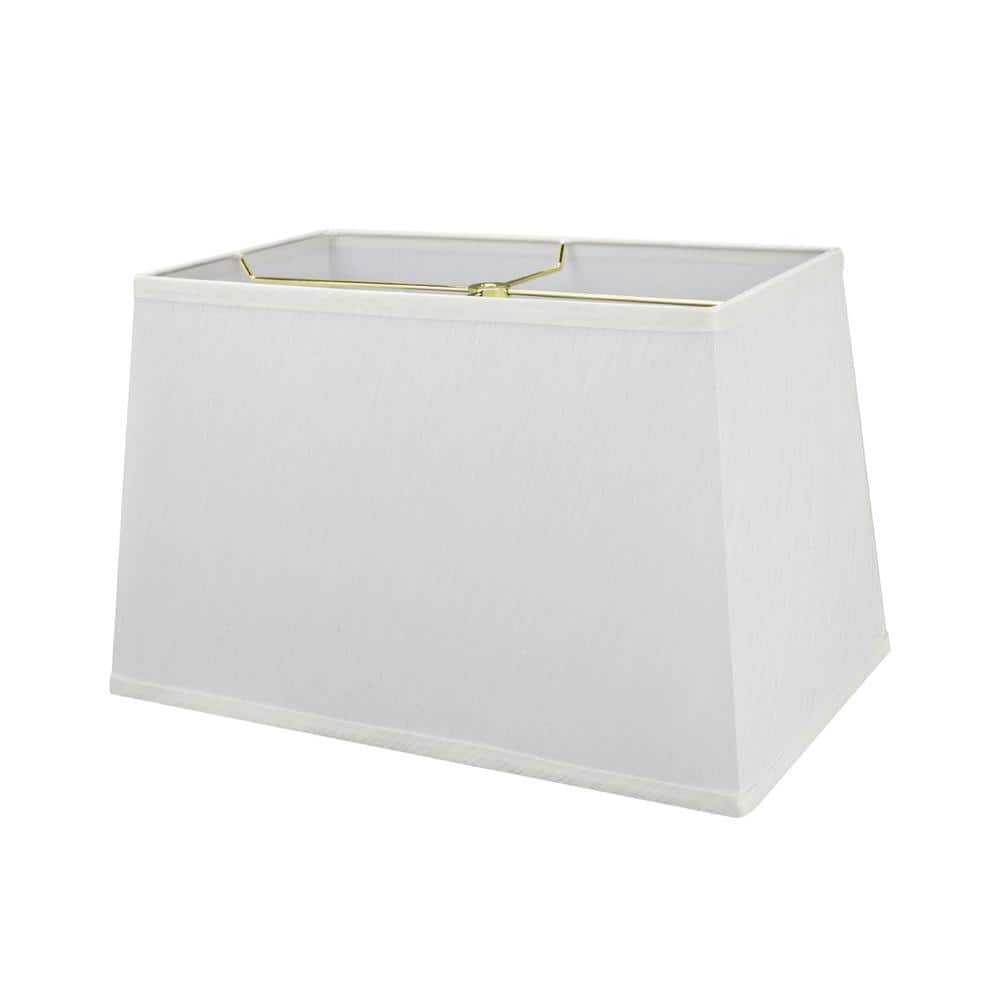 Eggshell Gauze Fabric Rectangular Lamp Shade 16''
