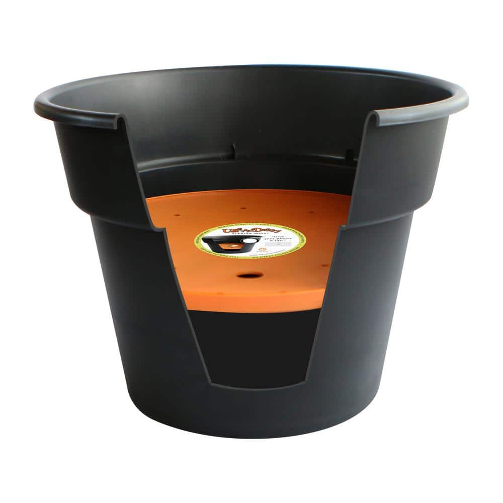 Bloem 14" Orange Round Planter Lift Insert