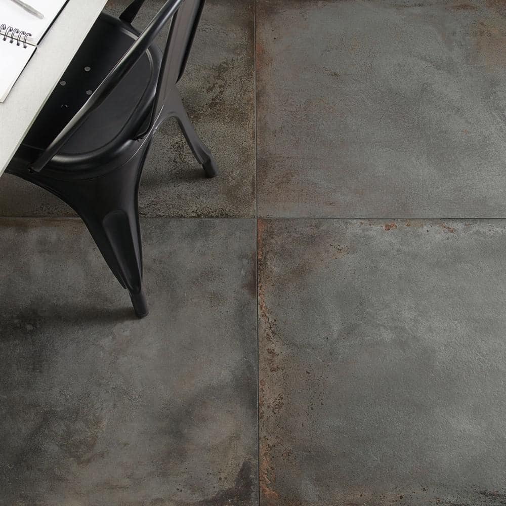 Angela Harris Graphite Matte Porcelain Large Format Tile