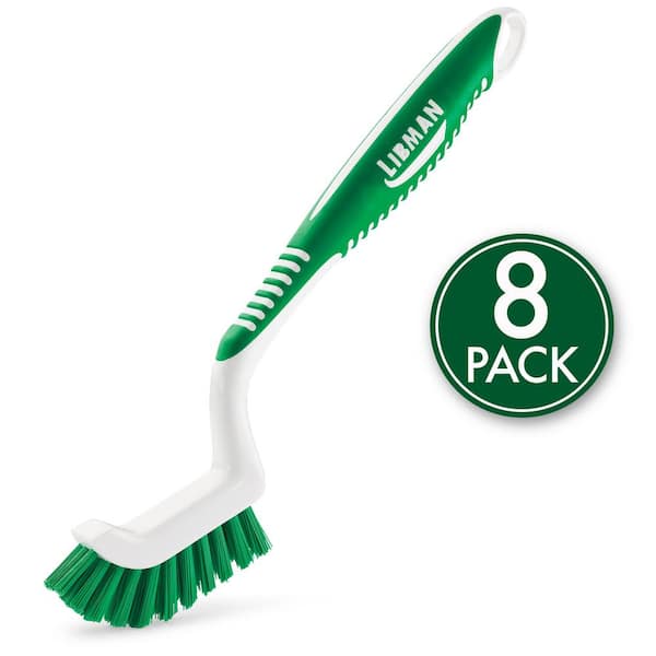 Grout Scrubber Brush for Shower, Tile Cleaning Tool with Long Handle, 49''  Grout Cleaner Brushes for Bathroom Floors