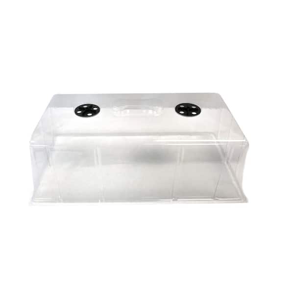 Viagrow 7 in. Propagation Seed Cloning Humidity Dome for Seed Starting Germination Tray (50-pack)