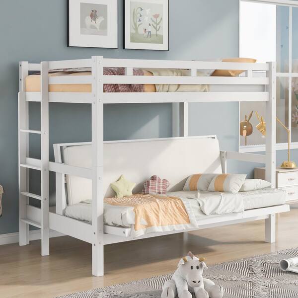 twin over full bunk bed home depot