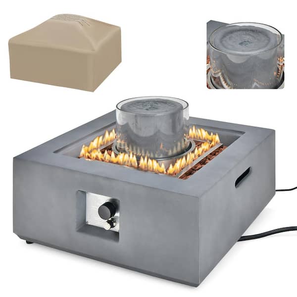 Amelia Metal Propane Fire Pit Table Amelia Metal Propane Fire Pit Table