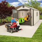 8 ft. x 20 ft. Plastic Storage Shed
