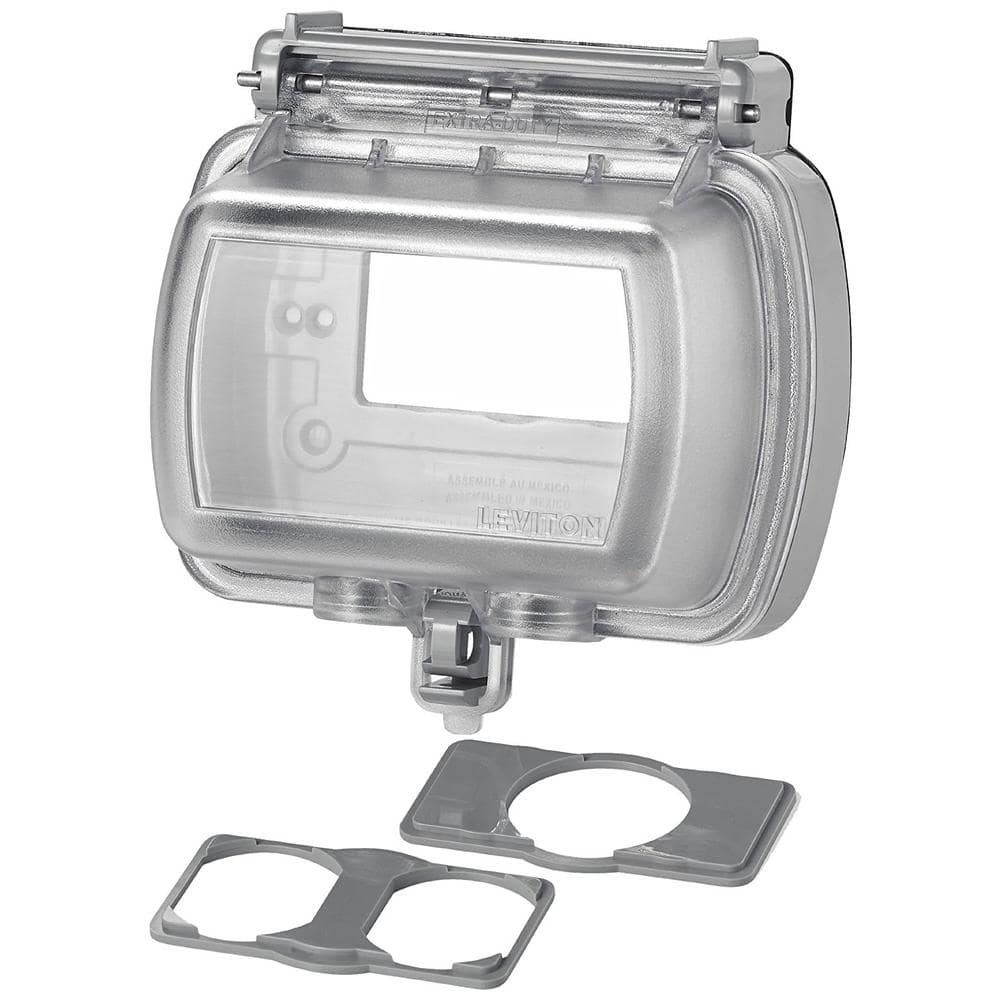 Decora/GFCI 1-Gang Extra Heavy-Duty Raintight While-In-Use Device Mount Horizontal Cover with Lid, Clear 5981-UCL price history on PriceWatchPro