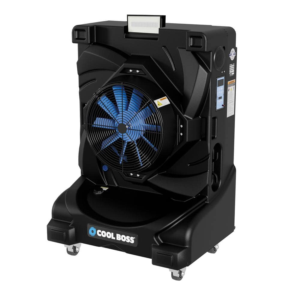 Cool Boss Black 80-Gallon Portable Evaporative Cooler with Remote Control