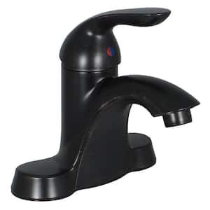 Single-Handle 4 in. Hybrid Tall Bathroom Faucet - Rubbed Bronze