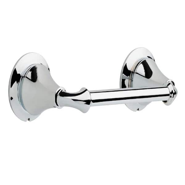 Adrinfly Wall Mount Pivot Arm Toilet Paper Holder Bath in Polished Chrome