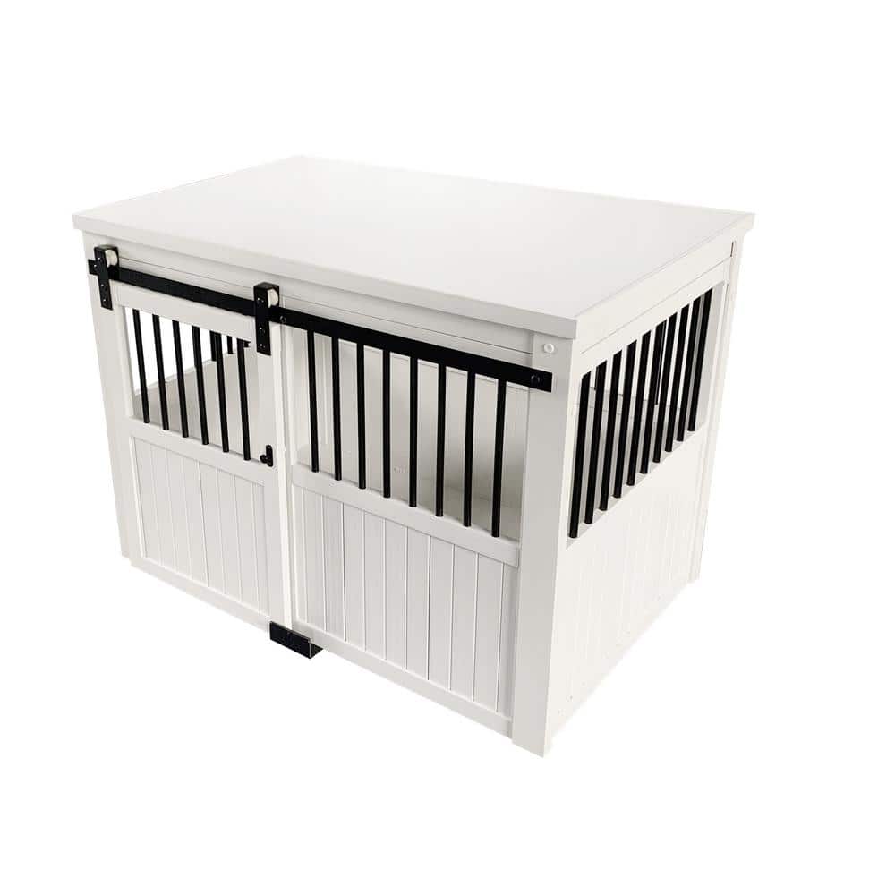AFP 4-Door Dog Crate for Indoor and Outdoor Use