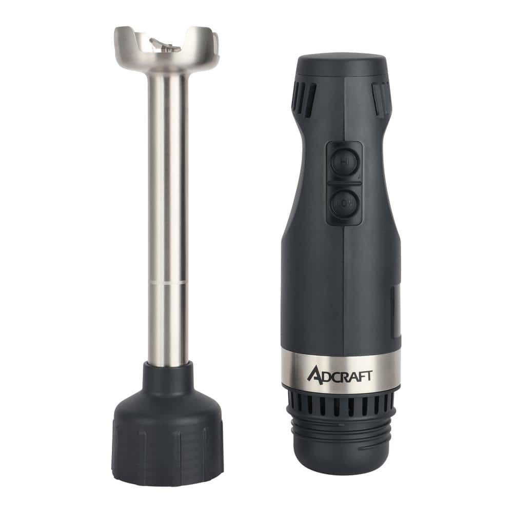 Commercial Variable Speed Stainless Steel Immersion Blender with 8" Shaft