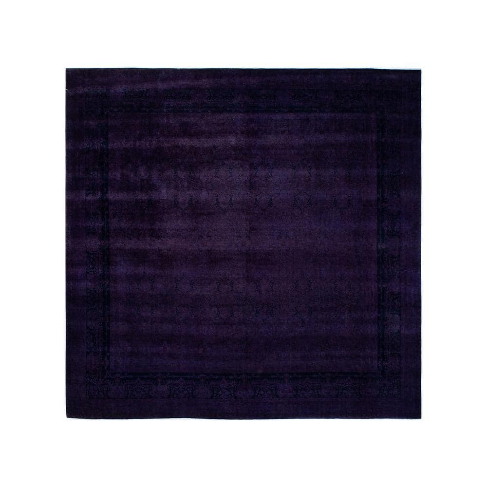 Fine Vibrance Purple - 12 ft. 5 in. x 12 ft. 1 in. Handmade Area Rug price history on PriceWatchPro