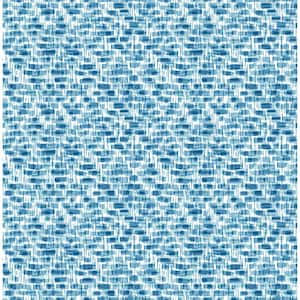 Wading Pool Placid Geometric Vinyl Peel and Stick Wallpaper Roll (Covers 30.75 sq. ft.)