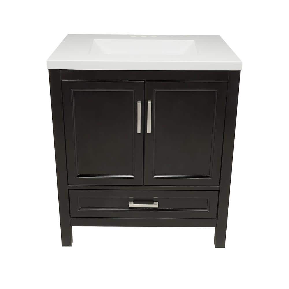 Reviews for Ella Nevado 31 in. Bathroom Vanity in Espresso with