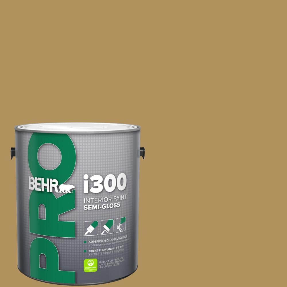 1 gal. #S310-5 Brazilian Citrine Semi-Gloss Interior Paint price history on PriceWatchPro