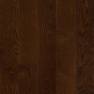 Take Home Sample - Plano Oak Mocha Solid Hardwood Flooring - 5 in. x 7 in.