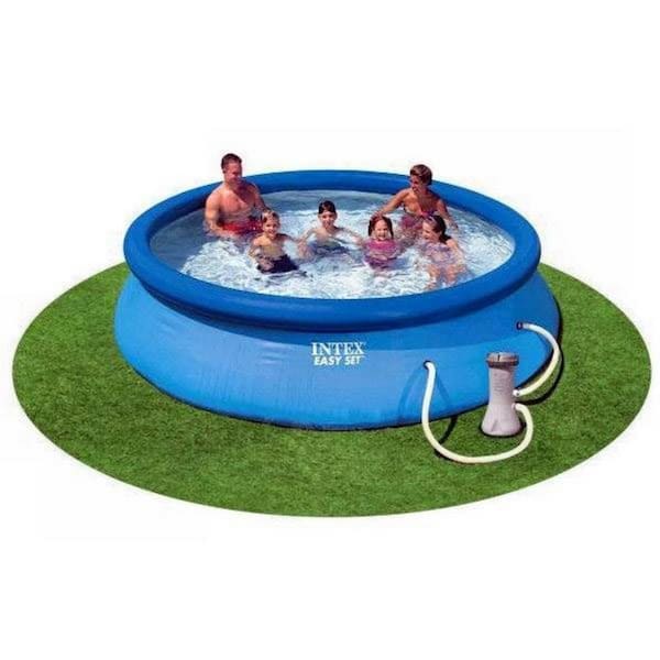 Easy Set 12 ft. Round 30 in. Deep Inflatable Pool Set