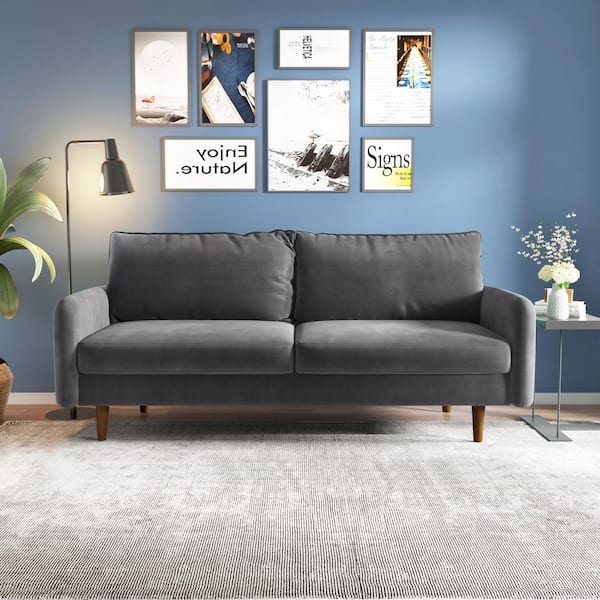 Dwell velvet sofa hotsell