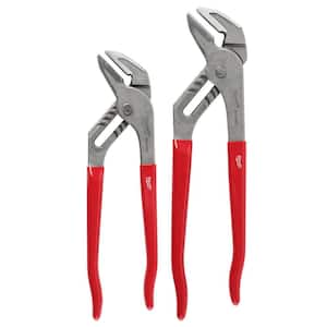 10 in. and 12 in. Smooth Jaw Pliers Set (2-Pack)