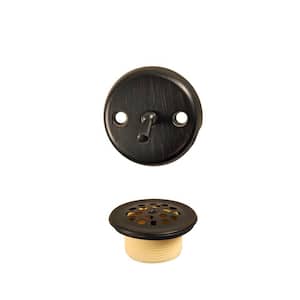 Trip Lever Bath Tub Drain and Overflow Trim Kit in Oil Rubbed Bronze
