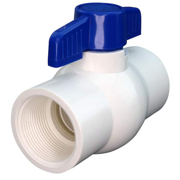 1-1/4 in. Threaded x 1-1/4 in.Threaded PVC Ball Valve