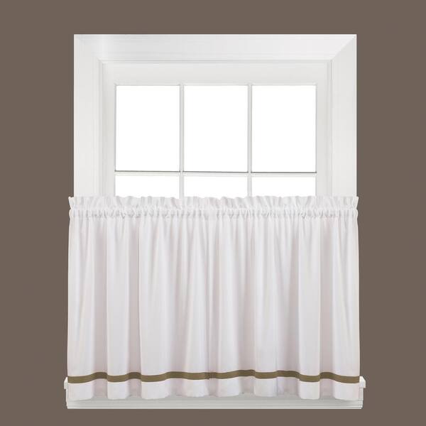 + Tier Pair 57 x 36 58 x 13 Valance naturally home Kate Elegance Kitchen Curtain Set - Berry 