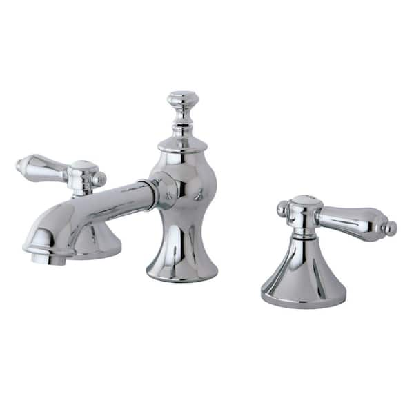 Kingston Brass Heirloom 8 in. Widespread 2-Handle Bathroom Faucet in ...