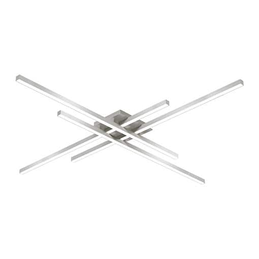 Vega 46.5'' Brushed Nickel LED Flush Mount Light