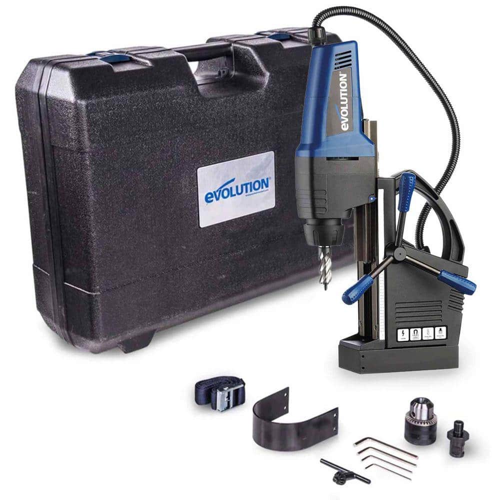 Evolution Power Tools 1-5/8 in. Magnetic Drill With Carry Case