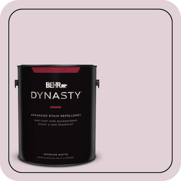 BEHR DYNASTY 1 gal. #T15-7 Secret Blush Matte Interior Stain-Blocking Paint & Primer