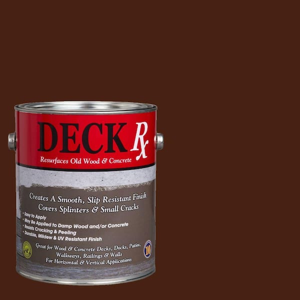 Deck Rx 1 gal. Russet and Concrete Exterior Resurfacer