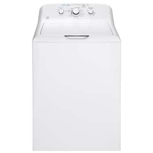 4.0 cu. ft. Top Load Washer in White with Dual Action Agitator and Water Level Control