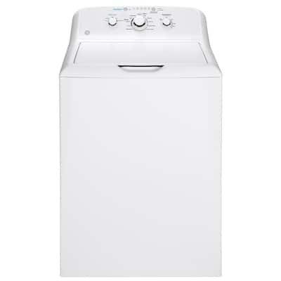 4.0 cu. ft. Top Load Washer in White with Stainless Steel Basket and Water Level Control