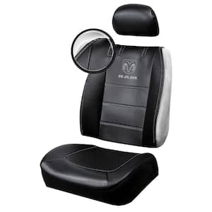 Ram 26 in. x 22 in. x 0.5 in. Heavy-Duty Sideless 3-Piece Design Seat Cover with Cargo Pocket
