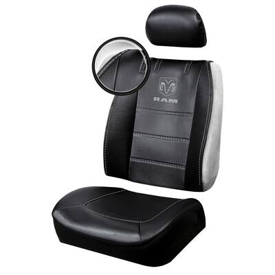 Riverruns 2pc Waterproof and Dusty Resistant Car SUV Van Front Seat Covers Universal Size Classic Grey Color Great for Fishing Swimming Surfing Riverruns 2pc Waterproof and Dusty Resistant Car SUV Van Front Seat Covers Universal Size Classic Grey Color Great for Fishing Swimming Surfing
