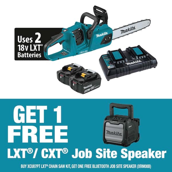 LXT 14 in. 18V X2 (36V) Lithium-Ion Brushless Battery Chain Saw Kit (5.0Ah)