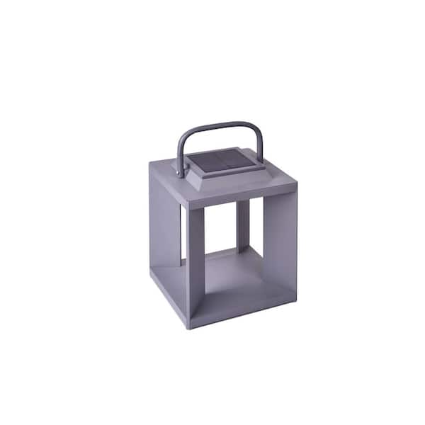 Grey solar lantern sales