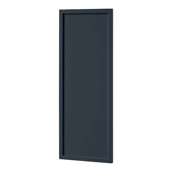 Leyton 12 in. W x 30 in. H Wall Decorative End Panel in Ink Blue