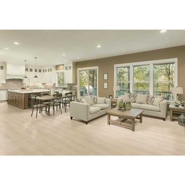 Fairview Oak 22 MIL x 9 in. W x 48 in. L Waterproof Click Lock Luxury Vinyl Plank Flooring (20.06 sq. ft./Case)