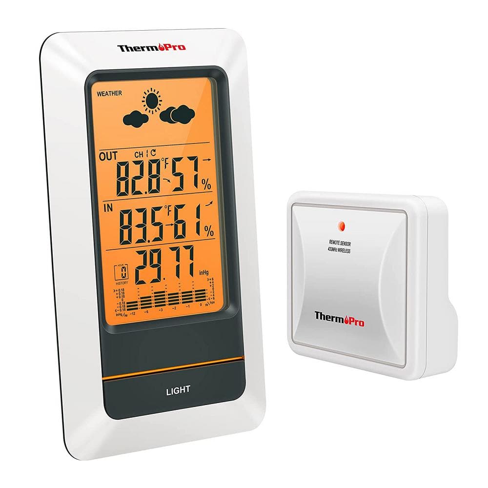 Thermo Pro Large LCD Digital Thermo Hygrometer Indoor Weather Thermometer New 