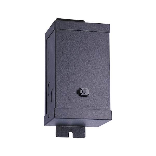 Generation Lighting 12-Volt 75-Watt Black Hardwire Magnetic Transformer