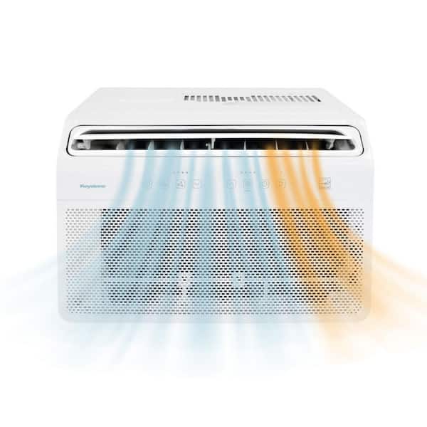 8,000 BTU (DOE) Window Mounted Inverter Air Conditioner with Supplemental Heating and Remote