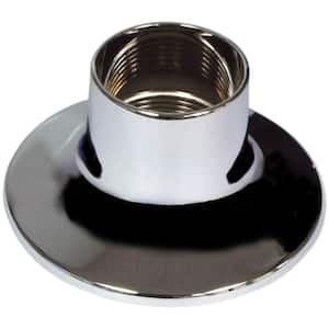S60-160A 2-1/2 in. O.D. Zinc Die-Cast Flange for Widespread Lavatory Faucets in Chrome
